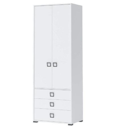 Bútor webáruház Vác Dunakeszi bútorboltok Sarokszekrény 2D3S Kiki P23-BE/KI-15 white/white