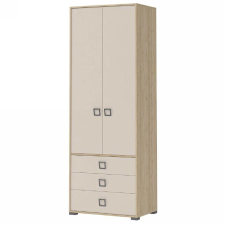 Bútor webáruház Vác Dunakeszi bútorboltok Sarokszekrény 2D3S Kiki P23-BK/KI-01 beech/sand
