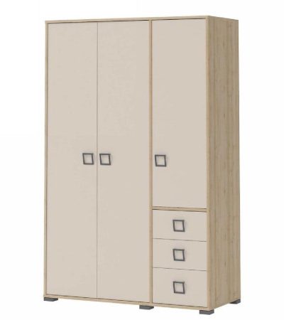Bútor webáruház Vác Dunakeszi bútorboltok Sarokszekrény 3D3S Kiki G33-BK/KI-01 beech/sand