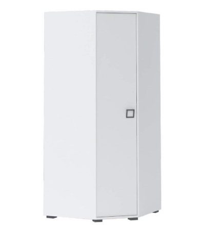 Bútor webáruház Vác Dunakeszi bútorboltok Sarokszekrény 3D3S Kiki GUG-BE/KI-15 white/white