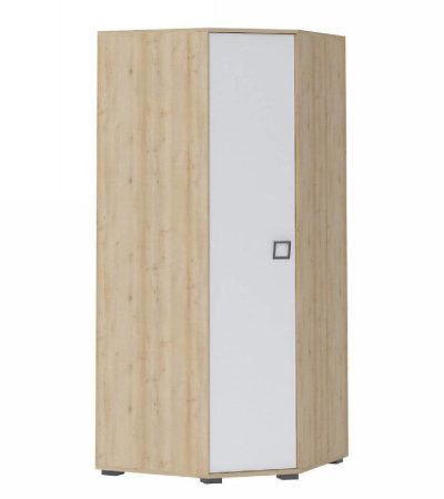Bútor webáruház Vác Dunakeszi bútorboltok Sarokszekrény 3D3S Kiki GUG-BK/KI-15 beech/white