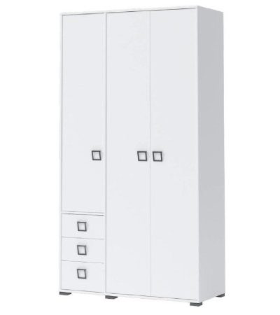 Bútor webáruház Vác Dunakeszi bútorboltok Sarokszekrény 3D3S Kiki P33-BE/KI-15 white/white