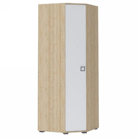 Bútor webáruház Vác Dunakeszi bútorboltok Sarokszekrény 3D3S Kiki PUG-BK/KI-15 beech/white