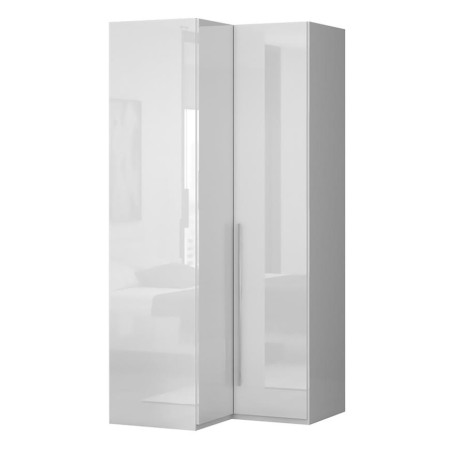 Bútor webáruház Vác Dunakeszi bútorboltok Sarokszekrény Piano PUG/PN-70/KA/70 crystal white