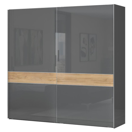 Bútor webáruház Vác Dunakeszi bútorboltok Szekrény 2d Onyx pk231/on pacific walnut/anthracit
