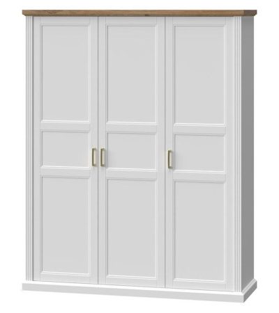 Bútor webáruház Vác Dunakeszi bútorboltok Szekrény 3d Tara p3/ta white/pacific walnut