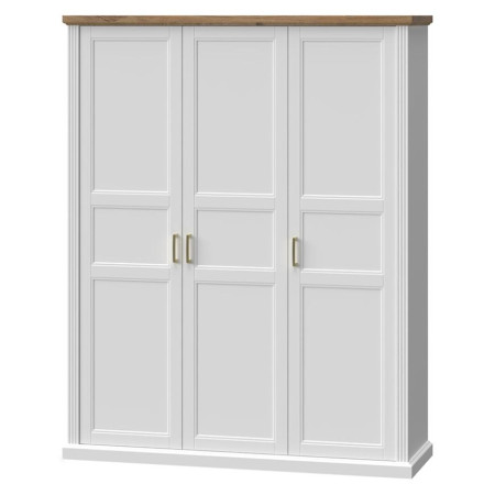 Bútor webáruház Vác Dunakeszi bútorboltok Szekrény 3d Tara p3/ta white/pacific walnut