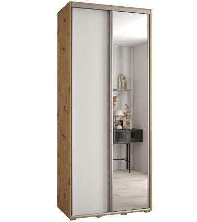 Bútor webáruház Vác Dunakeszi bútorboltok Szekrény 45 Canaris 3 120 artisan/fehér/silver