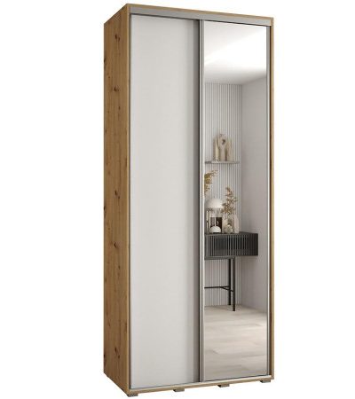 Bútor webáruház Vác Dunakeszi bútorboltok Szekrény 45 Canaris 3 130 artisan/fehér/silver