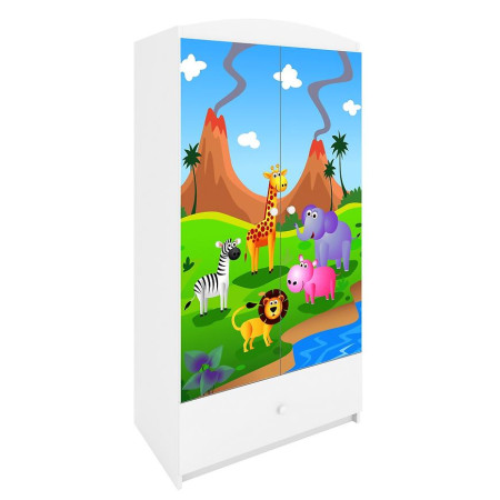 Bútor webáruház Vác Dunakeszi bútorboltok Szekrény Babydreams fehér – Safari Bútor webáruház Vác Dunakeszi bútorboltok Szekrény Babydreams fehér – Safari