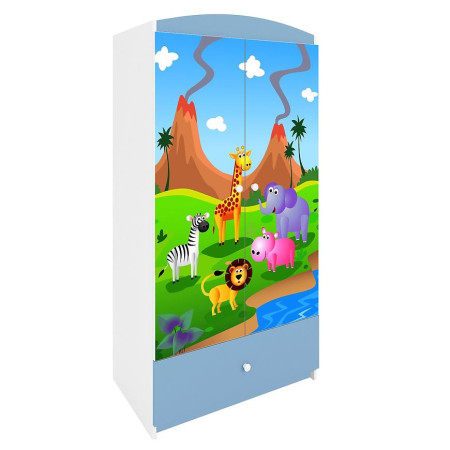Bútor webáruház Vác Dunakeszi bútorboltok Szekrény Babydreams Kék – Safari Bútor webáruház Vác Dunakeszi bútorboltok Szekrény Babydreams Kék – Safari
