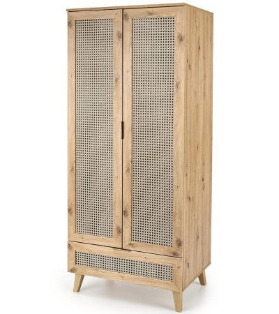 Bútor webáruház Vác Dunakeszi bútorboltok Szekrény Borneo S-1 tölgy artisan/természetes