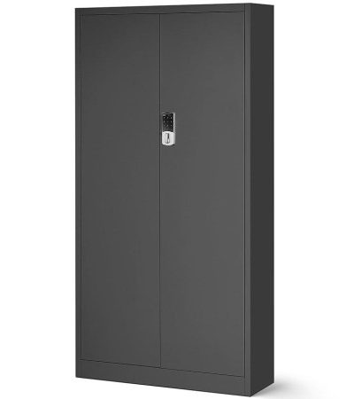 Bútor webáruház Vác Dunakeszi bútorboltok Szekrény irodai Daniel + elektromos zár fém antracit