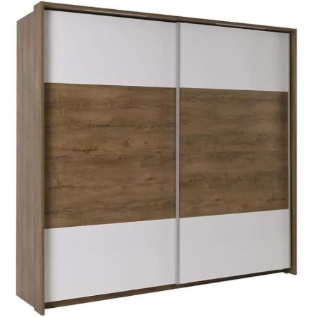 Bútor webáruház Vác Dunakeszi bútorboltok Szekrény Latika tölgy/fehér 230 cm