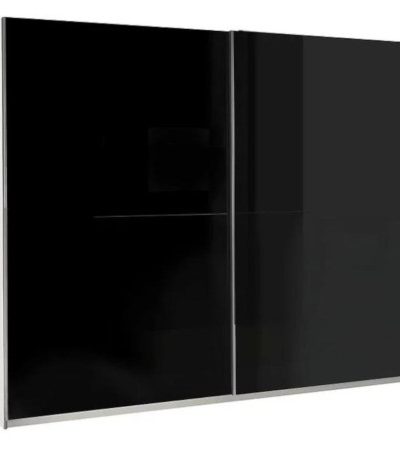 Bútor webáruház Vác Dunakeszi bútorboltok Szekrény Lux 1 fekete/fehér 244 cm