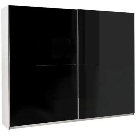 Bútor webáruház Vác Dunakeszi bútorboltok Szekrény Lux 1 fekete/fehér 244 cm Bútor webáruház Vác Dunakeszi bútorboltok Szekrény Lux 1 fekete/fehér 244 cm