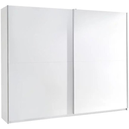 Bútor webáruház Vác Dunakeszi bútorboltok Szekrény Lux 3 fehér fényes 244 cm