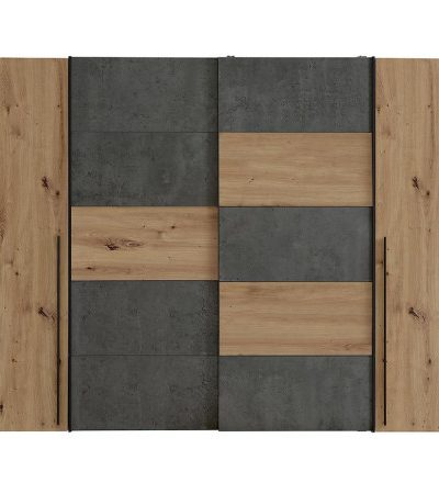 Bútor webáruház Vác Dunakeszi bútorboltok Szekrény Narago  2 270 NRGS82511-C752 tölgy Artisan/Beton