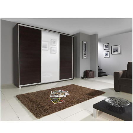 Bútor webáruház Vác Dunakeszi bútorboltok Szekrény Penelopa wenge/tükörrel 255 cm Bútor webáruház Vác Dunakeszi bútorboltok Szekrény Penelopa wenge/tükörrel 255 cm