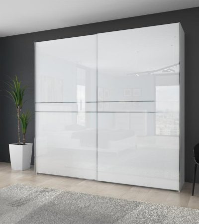 Bútor webáruház Vác Dunakeszi bútorboltok Szekrény Piano PK231/PN-70/KA/70 crystal white