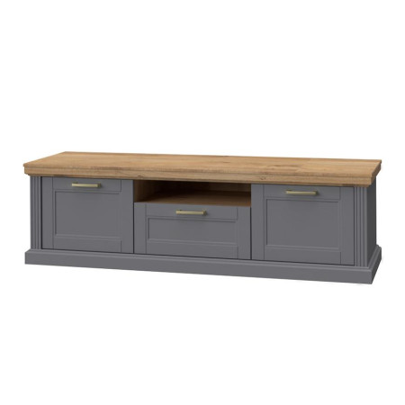 Bútor webáruház Vác Dunakeszi bútorboltok Szekrény RTV Tara TV2K1F graphite/pacific walnut
