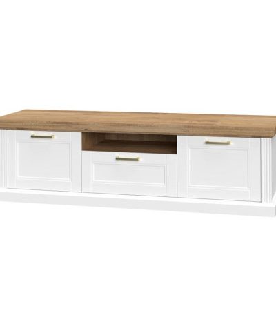 Bútor webáruház Vác Dunakeszi bútorboltok Szekrény RTV Tara TV2K1F white/pacific walnut