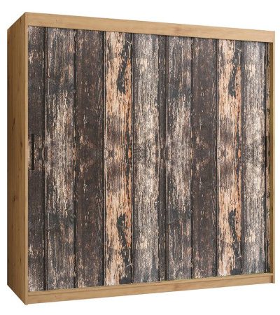 Bútor webáruház Vác Dunakeszi bútorboltok Szekrény Rustic I 180 tölgy artisan