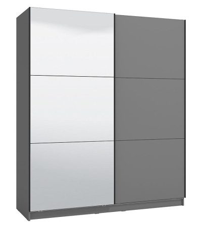 Bútor webáruház Vác Dunakeszi bútorboltok Szekrény Sierra 180 OG grafit 11011120