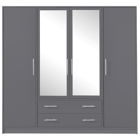 Bútor webáruház Vác Dunakeszi bútorboltok Szekrény Smart Srl1 4dl Grafit Bútor webáruház Vác Dunakeszi bútorboltok Szekrény Smart Srl1 4dl Grafit