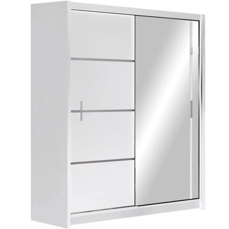 Bútor webáruház Vác Dunakeszi bútorboltok Szekrény Vista 150 cm fehér/tükör