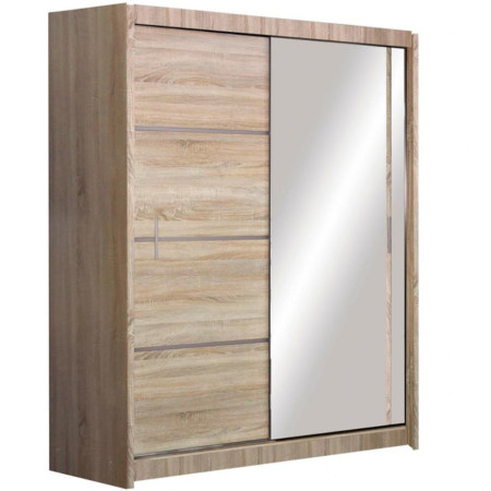 Bútor webáruház Vác Dunakeszi bútorboltok Szekrény Vista 150 cm tölgy sonoma/tükör