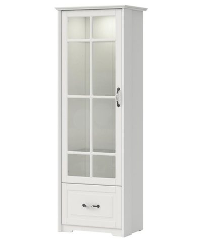 Bútor webáruház Vác Dunakeszi bútorboltok Vitrin Evergreen EG-V11S polar pine/ivory