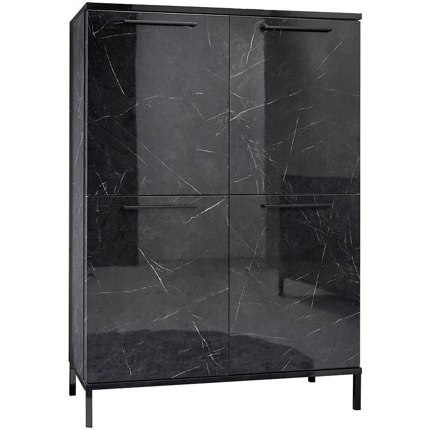 Bútor webáruház Vác Dunakeszi bútorboltok Vitrin Mango 04MN márvány fekete